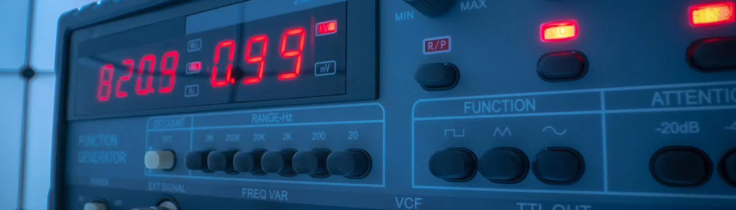 Electronic,Measuring,Instrument.,Function,Generator,And,Multimeter,Instrument,For,Measuring Calibration